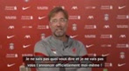 Liverpool - Klopp a gardé le secret du transfert de Thiago Alcantara jusqu'au bout