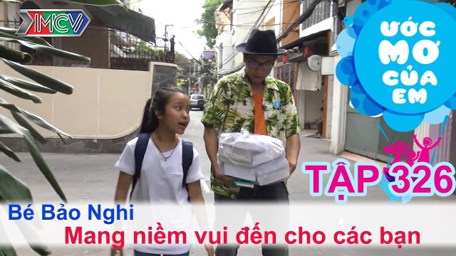 Ước mơ của bé Bảo Nghi - mang niềm vui cho các bạn 07/06/2015