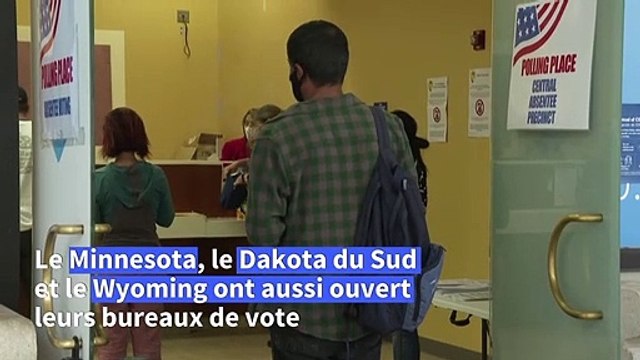 Des électeurs américains participent au vote anticipé de l'élection présidentielle