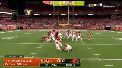 Bengals vs. Browns NFL