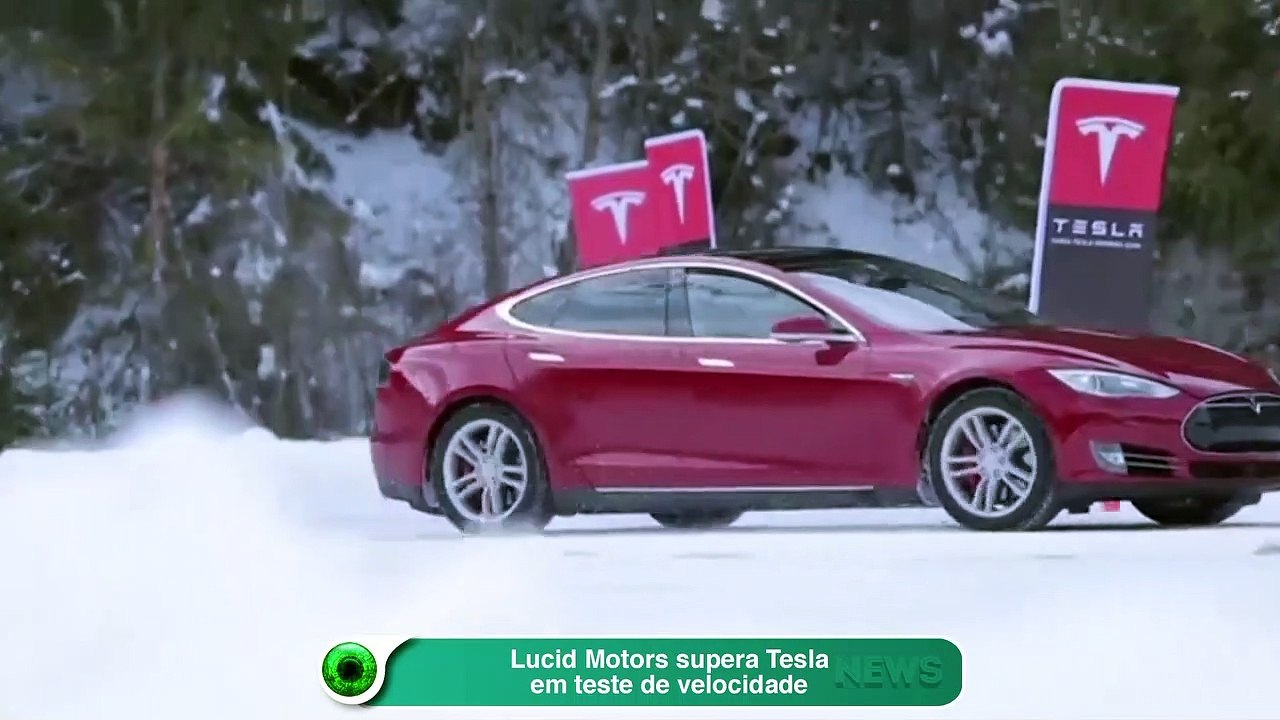 Lucid Motors supera Tesla em teste de velocidade