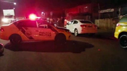 Suspeito morre baleado ao reagir a abordagem da ROTAM em Londrina; um revólver foi apreendido