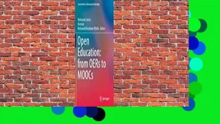 Open Education: From Oers to Moocs  For Kindle