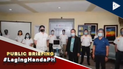 #LagingHanda | Pilipinas Shell Foundation Inc., nag-donate ng ultrasound machine sa Batangas Provincial Hospital at General Hospital sa Cagayan de Oro City; Sen. Bong Go, umapela sa extension ng exemption ban para sa mga medical professional; Extension ng