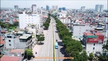 Vietnam Hanoi's Motorbike Traffic During Covid-19 (Coronavirus) Social Distancing 2020