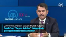 Çevre ve Şehircilik Bakanı Murat Kurum: Salda'nın 'Beyaz Adalar' bölgesinde göle girilmesi yasaklanabilir