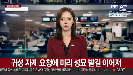 귀성 자제 요청에 '미리 성묘' 발길 이어져