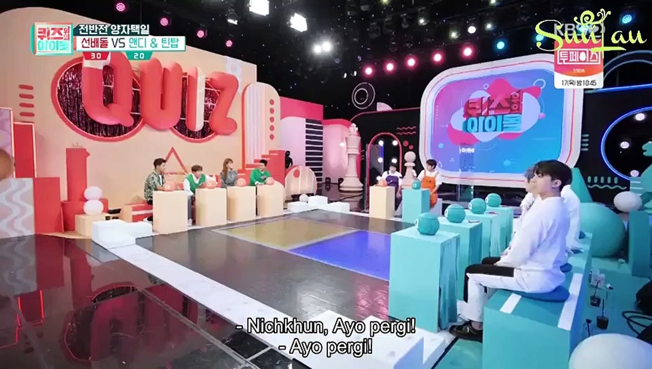 [INDO SUB] Idol on the Quiz EP.09 Andy (Shinhwa), Teen Top