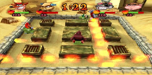 Crash Bash - Desert Fox - PLAYSTATION SONY