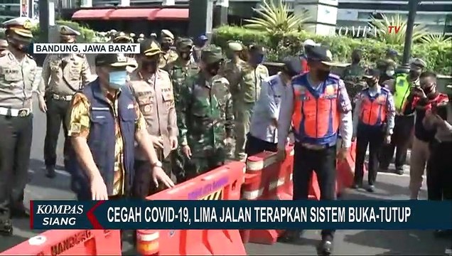 5 Jalan Terapkan Sistem Buka-Tutup di Bandung, Ini Jalan dan Peraturannya