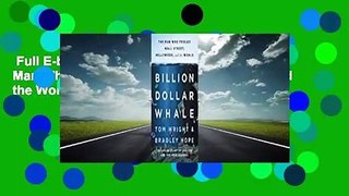Full E-book  Billion Dollar Whale: The Man Who Fooled Wall Street, Hollywood, and the World  For