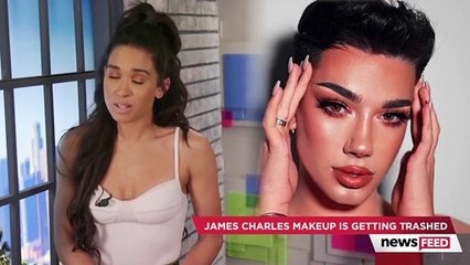 Fans DESTROYING James Charles' Makeup Palettes!