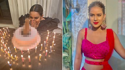 Nia Sharma Faces Backlash Over Her Birthday Cake, Netizens Call Her ‘Besharam’