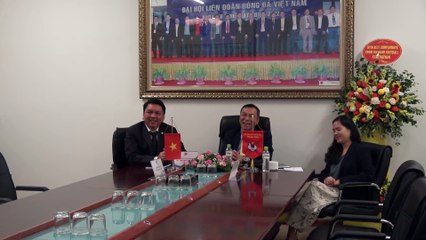 Lãnh đạo LĐBĐVN tham dự Đại hội lần thứ 70 lần đầu tiên tổ chức trực tuyến của FIFA | VFF Channel