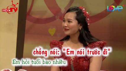 Ông chồng mít ướt khóc tới 3 lần khi được lên chương trình vợ chồng son