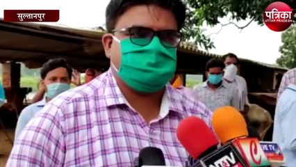 गांवों में बन रहे गोशालाओं और मनरेगा योजना का डीएम ने किया निरीक्षण