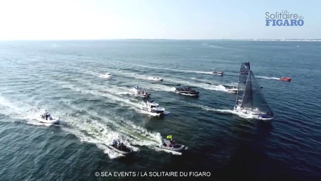 LA SOLITAIRE URGO LE FIGARO 2020 : Arrivées de l'étape 3 à Saint-Nazaire