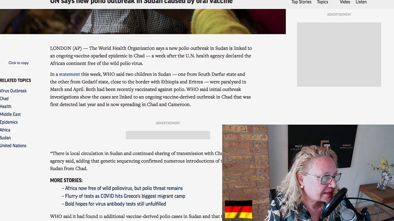 UN sagt Polio Impfung verursacht Polio