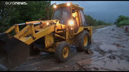 На Грецию обрушился циклон