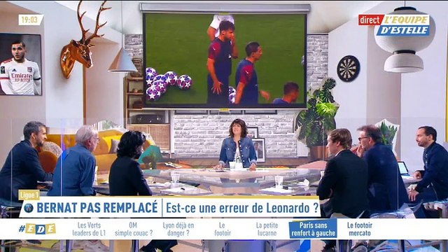 Dominique Grimault provoque un fou rire dans L'Equipe d'Estelle