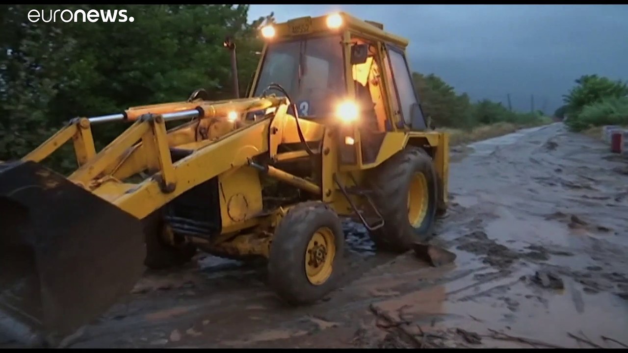 Hurrikan Ianos in Griechenland: eine Tote, Vermisste und große Schäden
