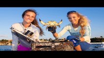 Traps FULL of SURPRISES! Two Sisters Inshore Fishing for Crabs!