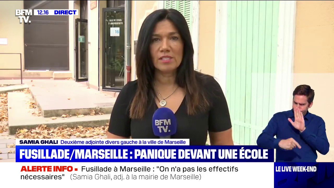 Samia Ghali sur la fusillade à Marseille: "Ce serait une dispute familiale qui aurait provoqué" l'incident
