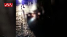 स्कूटी के साथ जिंदा जल गया शख्स, देखें दिल दहला देने वाला Video