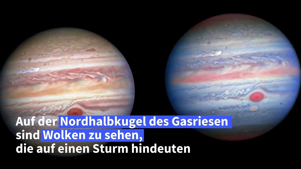 Aufnahmen zeigen jupiter in nie dagewesener schärfe