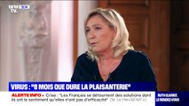 Coronavirus: pour Marine Le Pen, 