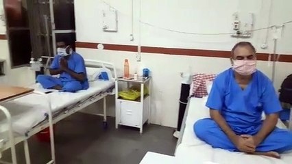 कोरोना से जीत के लिये नित नये प्रयोग, कोविड सेंटर में भजन थेरेपी