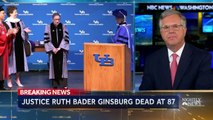 Supreme Court Justice Ruth Bader Ginsburg Dead At 87 - NBC Nightly News
