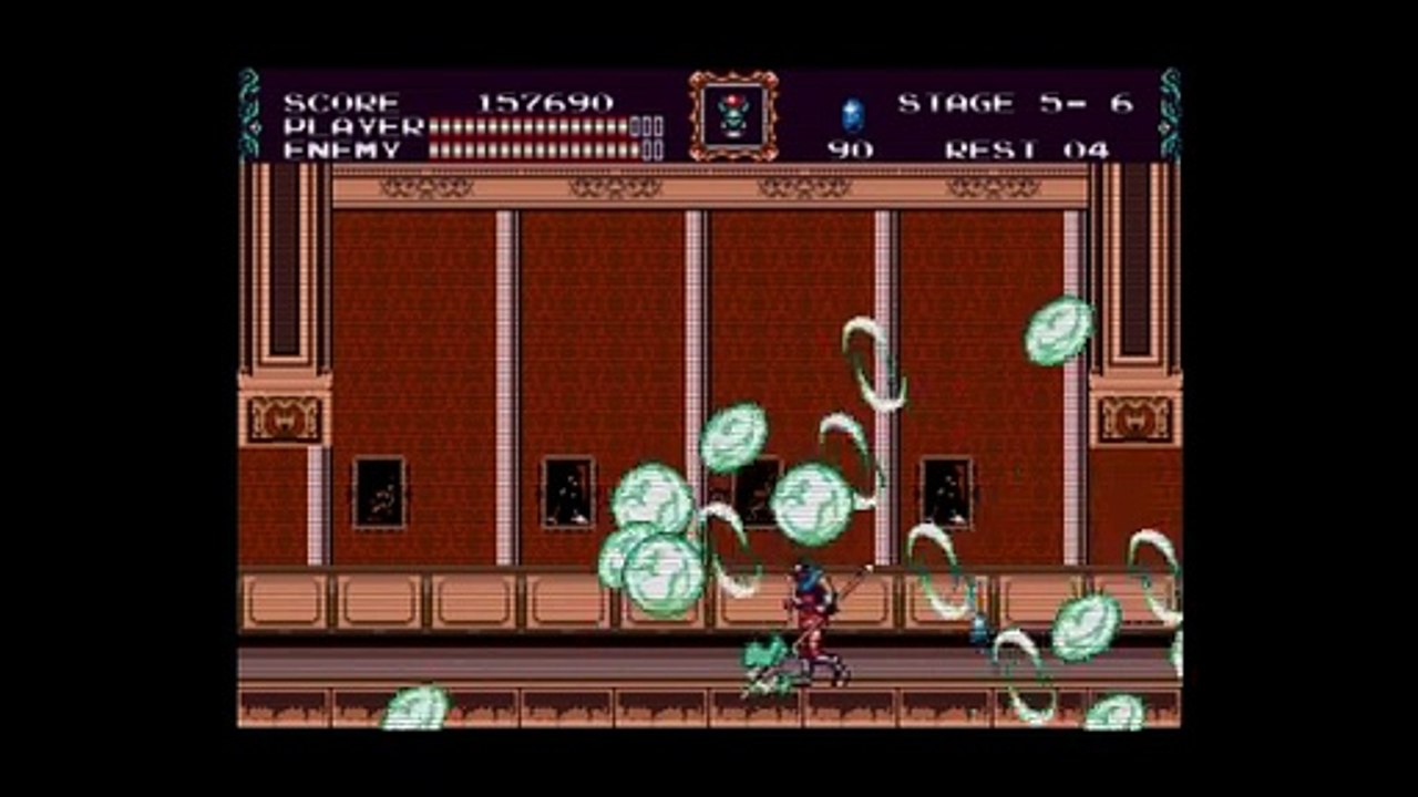 Castlevania Bloodlines Bug (Versailles Stage, 1st Mid-Boss)