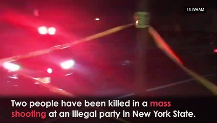 Rochester Mass Shooting: Two Killed at Illegal Party