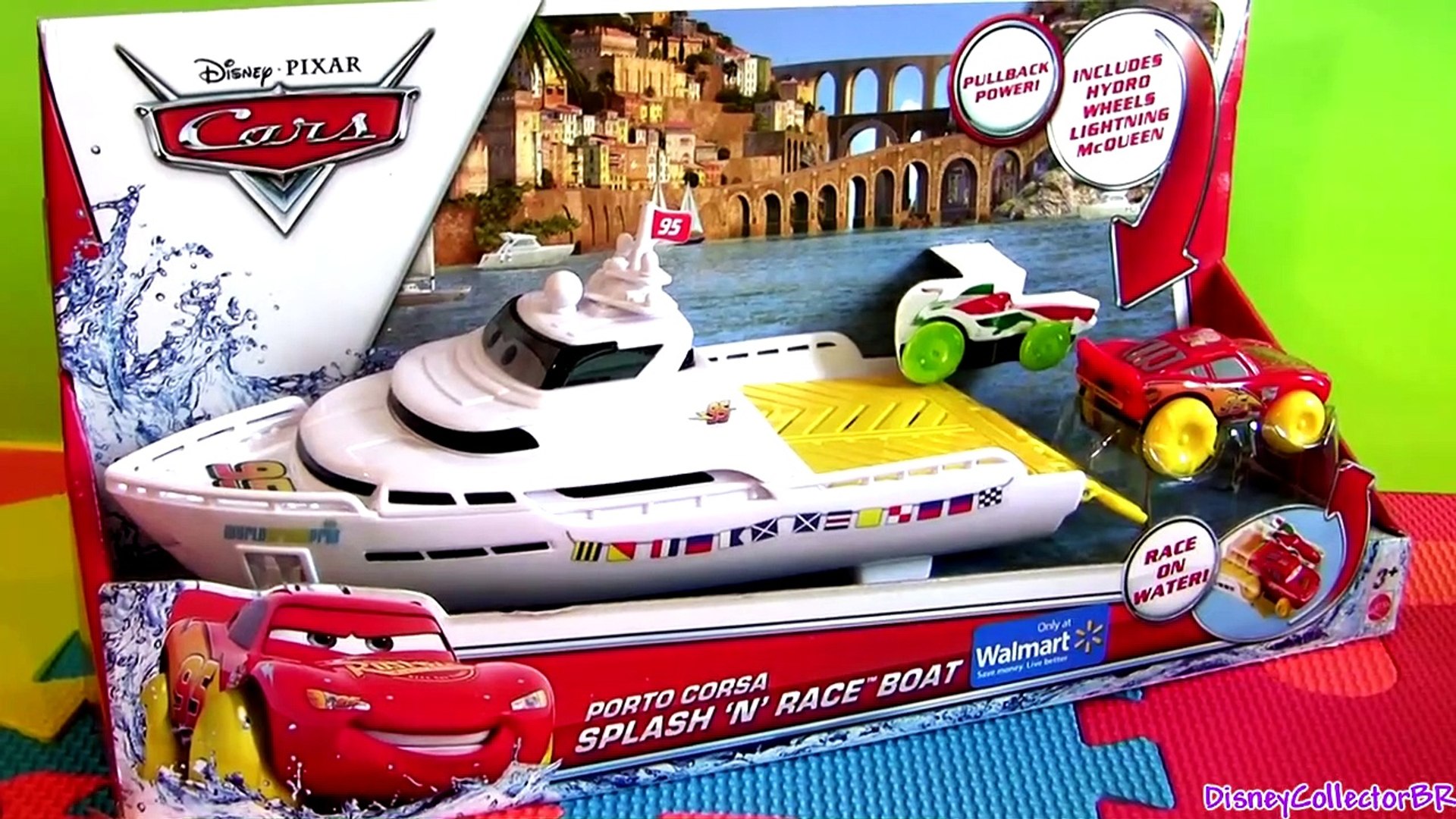 Cars 2 Hydro Wheels Boat Splash n Race Playset Porto Corsa Water Toys  Disney Pixar Lightning McQueen - video Dailymotion