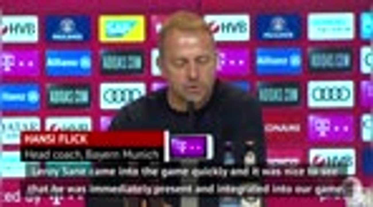 Flick hails Sane and Gnabry after Bayern rout