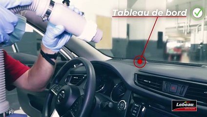Service de désinfection de Lebeau Vitres d'autos