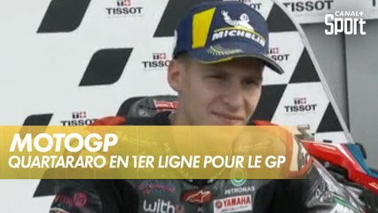 Fabio Quartararo en premiere ligne pour le GP d’Émilie-Romagne