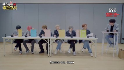 [ENG SUB not CC] SuperM Midterm Exam - Lucas, Taemin & Ten