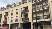 Intervention des pompiers en centre-ville d’Alençon