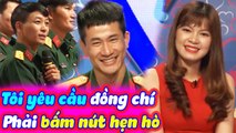 Khán Giả Vỡ Òa Với Chàng Sĩ Quan Quân Đội Được Cấp Trên Ra Lệnh Phải Bấm Nút Hẹn Hò | BMHH Tập 342