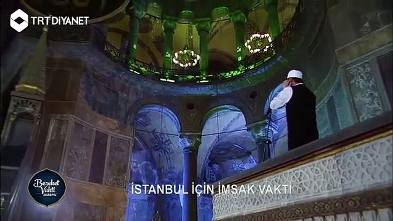 Ayasofya'da ezan