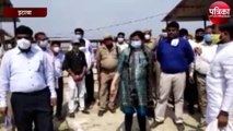 नवागत डीएम श्रीमती श्रुति सिंह ने अधिकारियों के साथ गौशाला का किया निरीक्षण