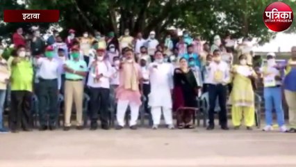 नगर पालिका अध्यक्ष ने कोरोना योद्धाओं को सम्मानित कर दिलाई यह शपथ