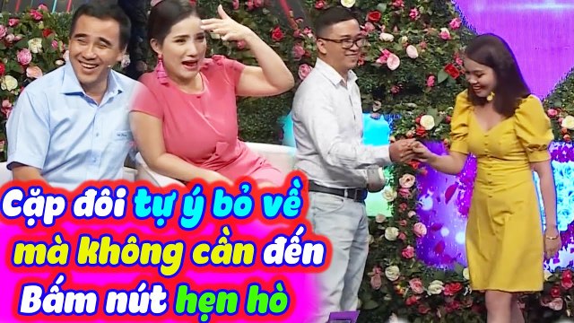Cặp Đôi Tự Ý Bỏ Về Ngay Cả Khi Chưa Bấm Nút Hẹn Hò Khiến Cát Tường Hốt Hoảng | BMHH Tập 361
