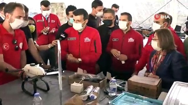 İnsansız hava araçları Gaziantep semalarında yarıştı