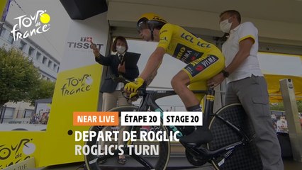 #TDF2020 - Étape 20 / Stage 20 - Départ de Roglic / Roglic's turn