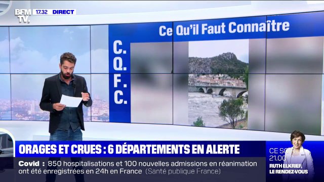 Les images des violentes intempéries dans le Gard