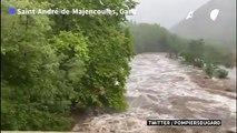 Le Gard en vigilance rouge pluies-inondations et crues