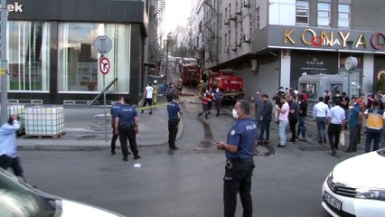 Küçükçekmece’de ilaç fabrikasında yangın